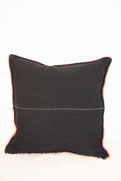 Coral Spice Frazada Pillow Cover