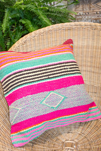Mesa Pink Frazada Pillow Cover
