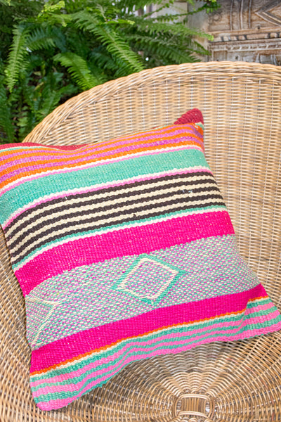 Mesa Pink Frazada Pillow Cover