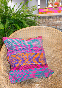 Siesta Rose Frazada Pillow Cover