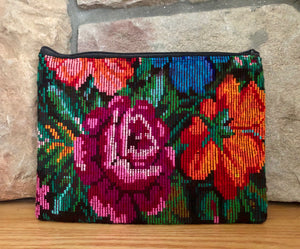 Rosa Zippered Pouch 001