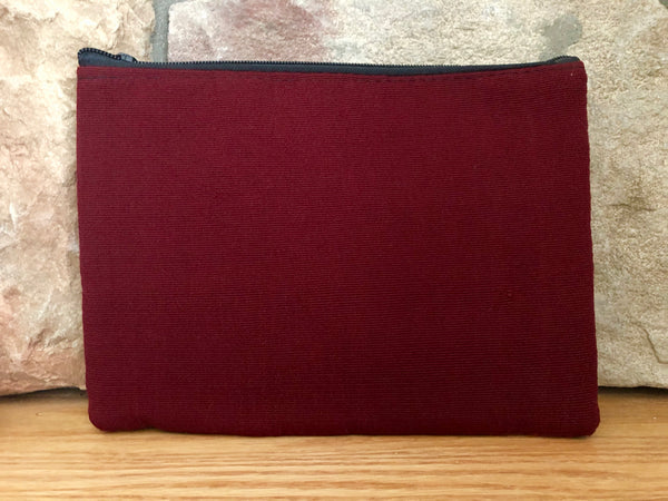 Rosa Zippered Pouch 002
