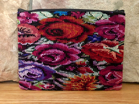 Rosa Zippered Pouch 004